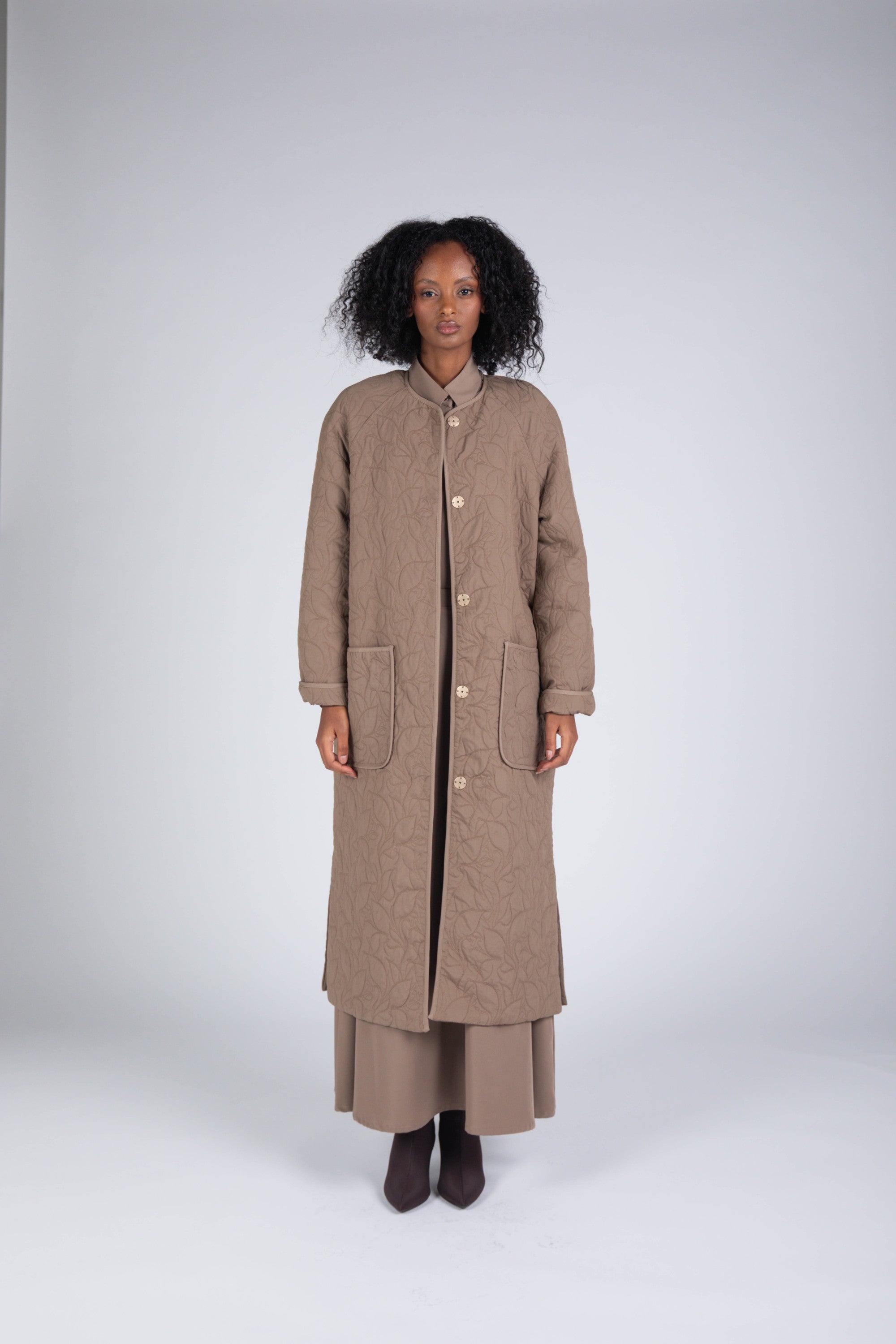 Sally Coat Brown
