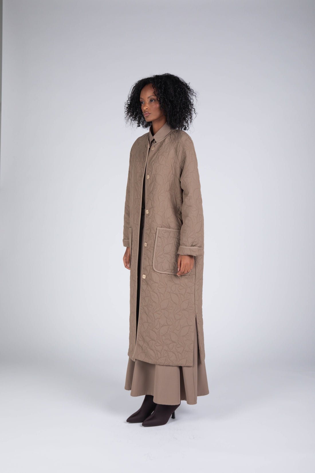 Sally Coat Brown