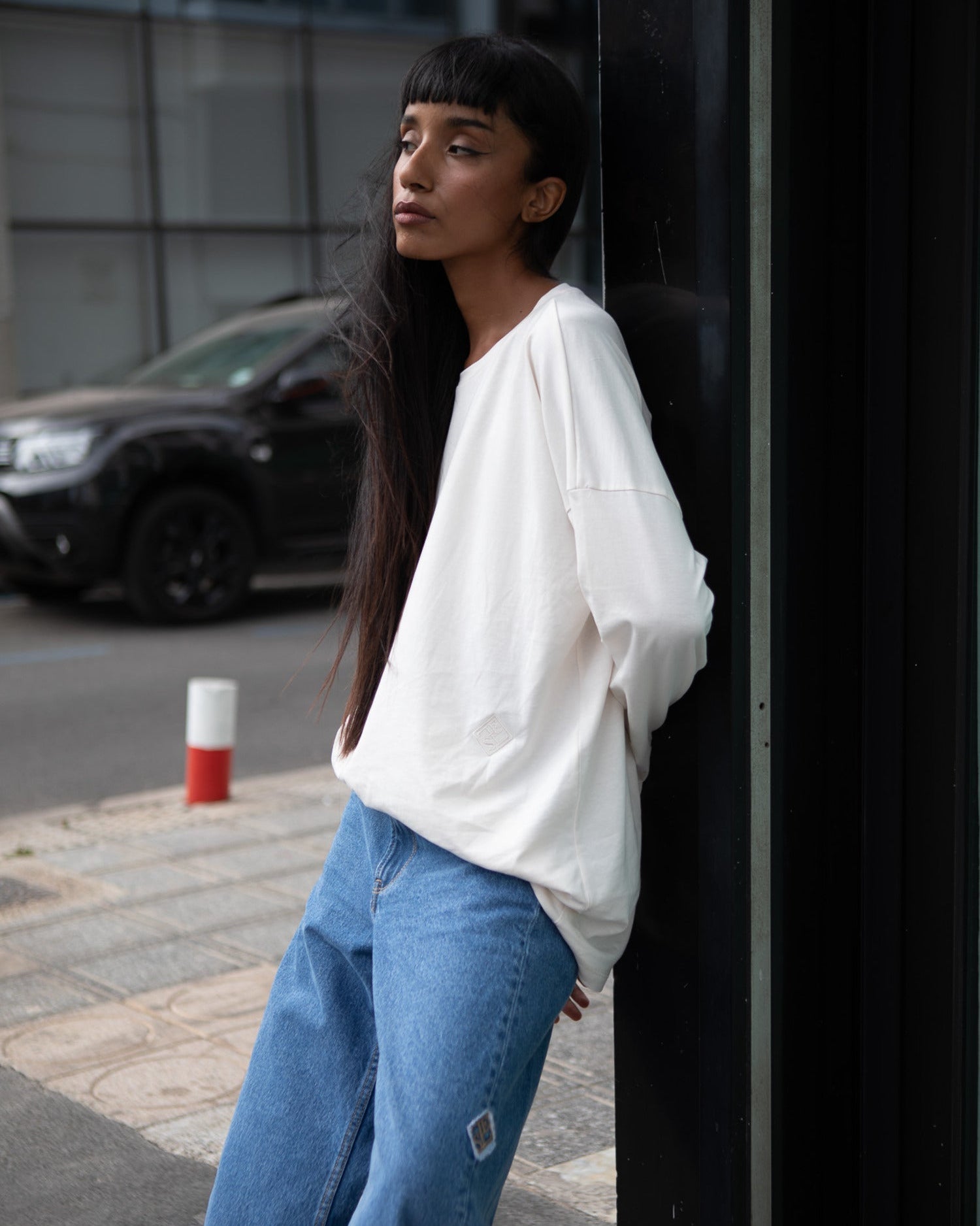 LAURA JEANS <span>DOUBLE STONE BLUE</span>