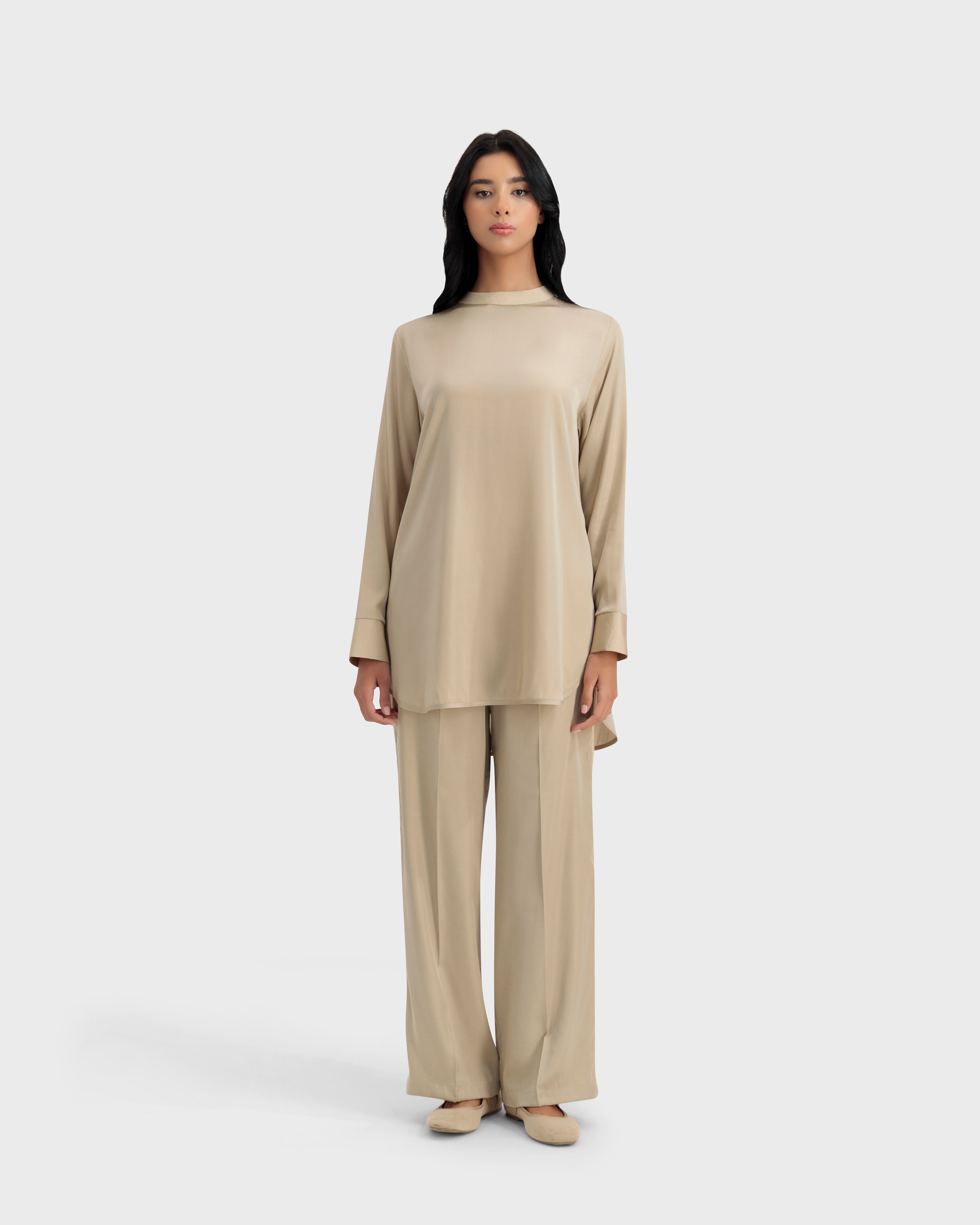 HANA TUNIC ALMOND