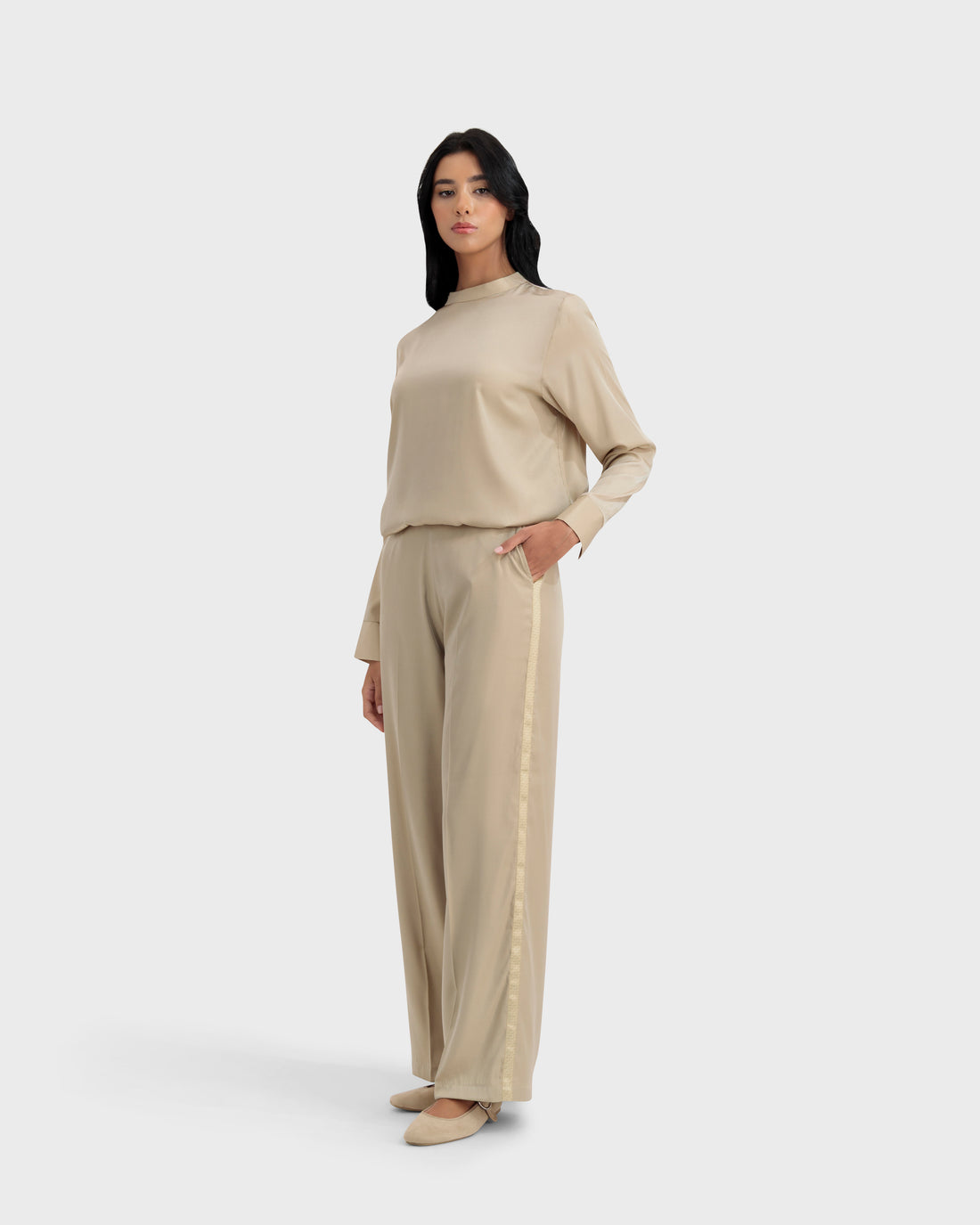 EDEN PANTS ALMOND