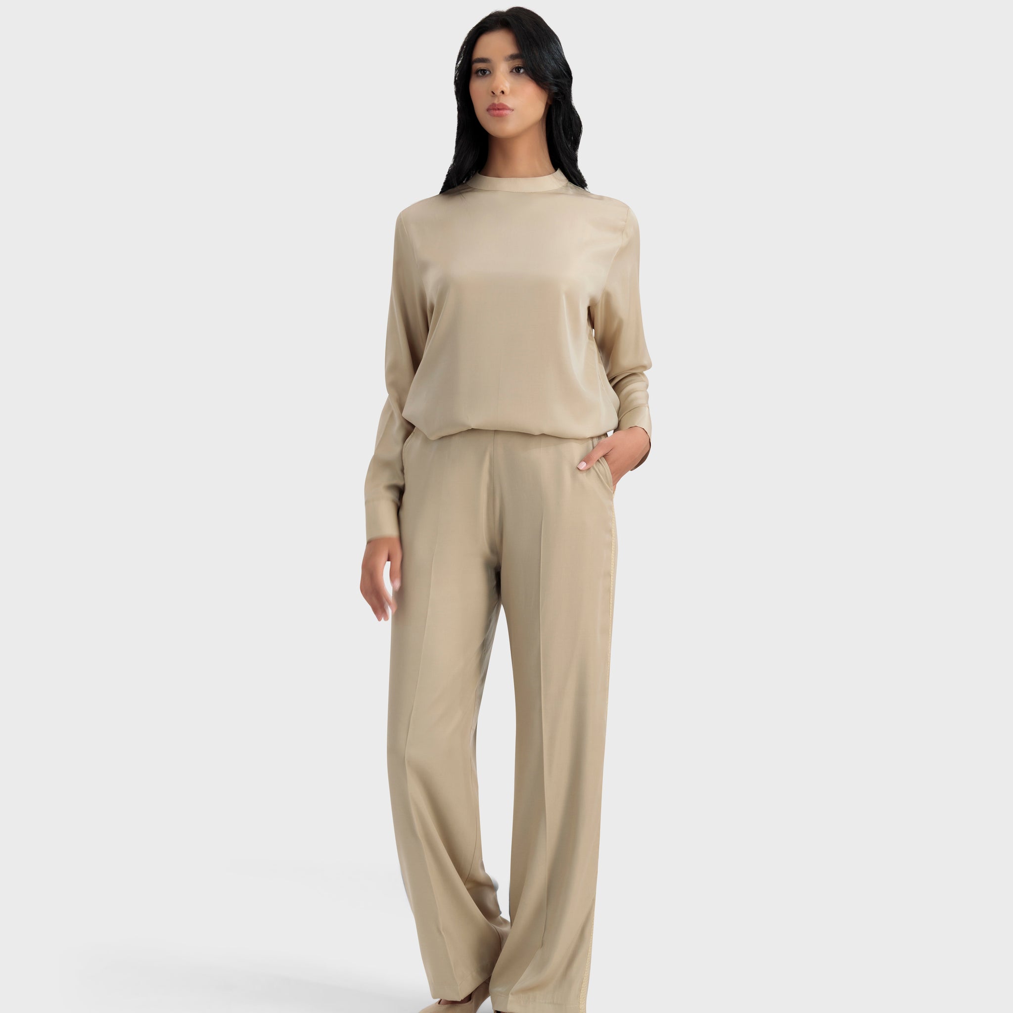 EDEN PANTS ALMOND