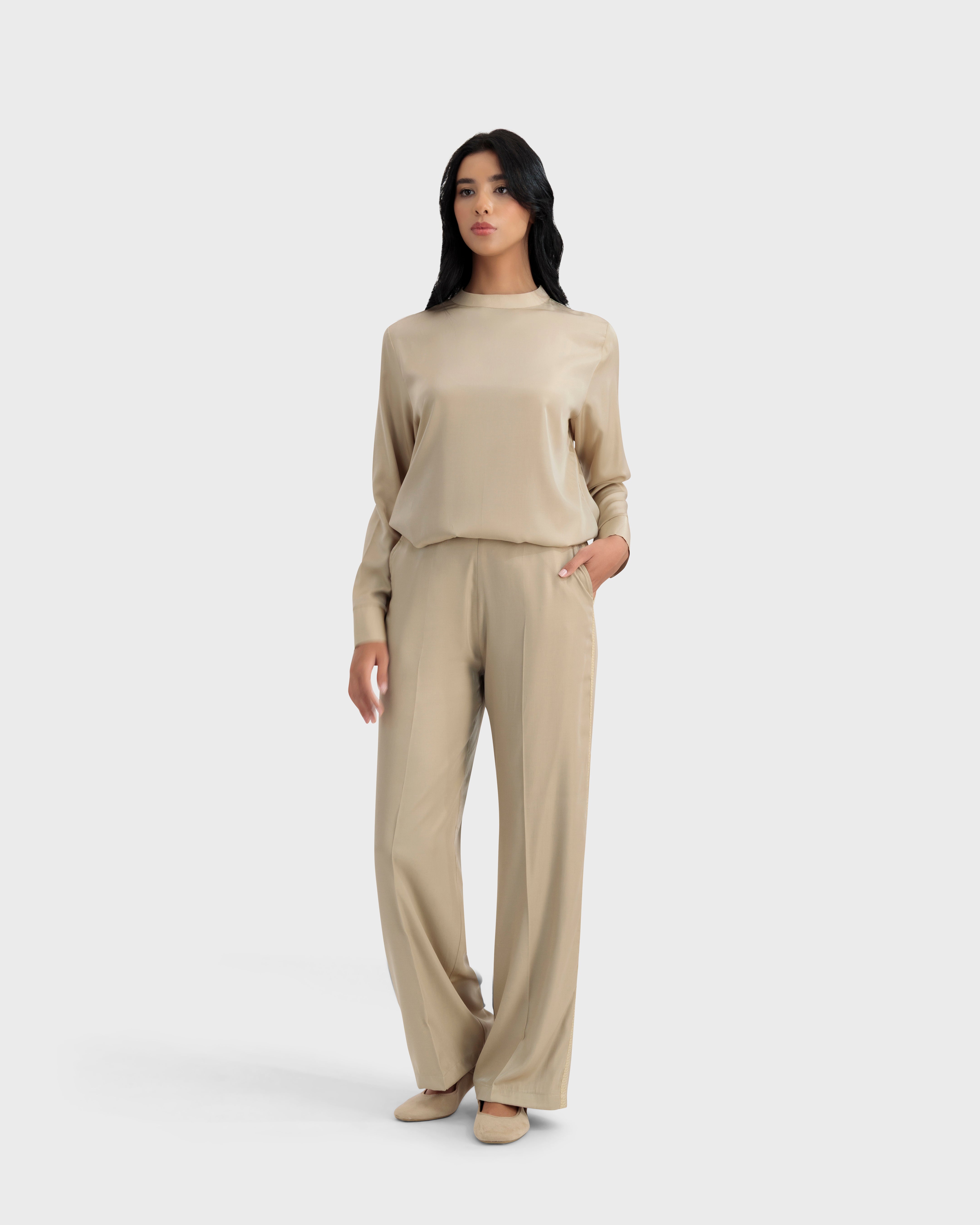 EDEN PANTS ALMOND