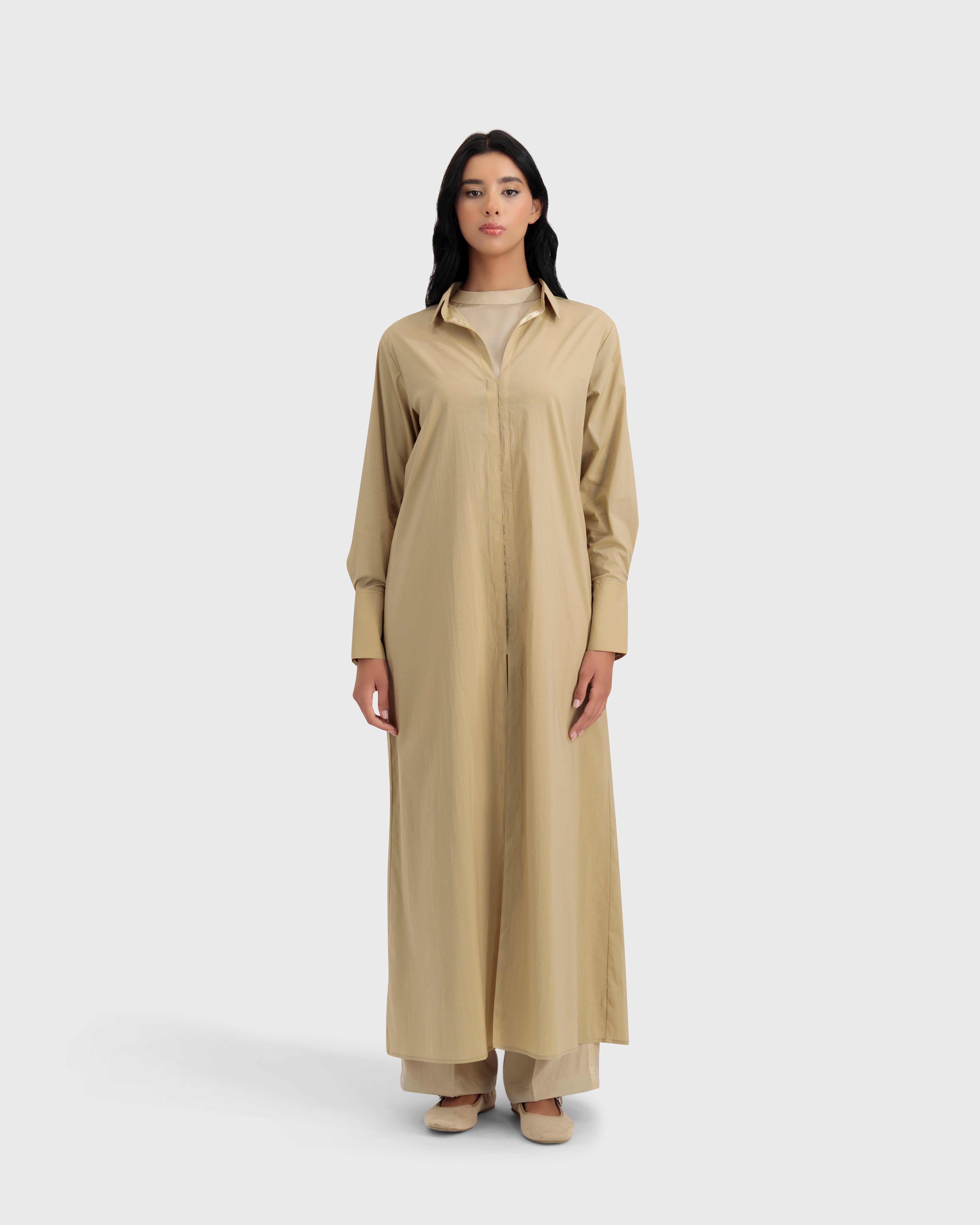 TALIA LIGHT COAT ALMOND