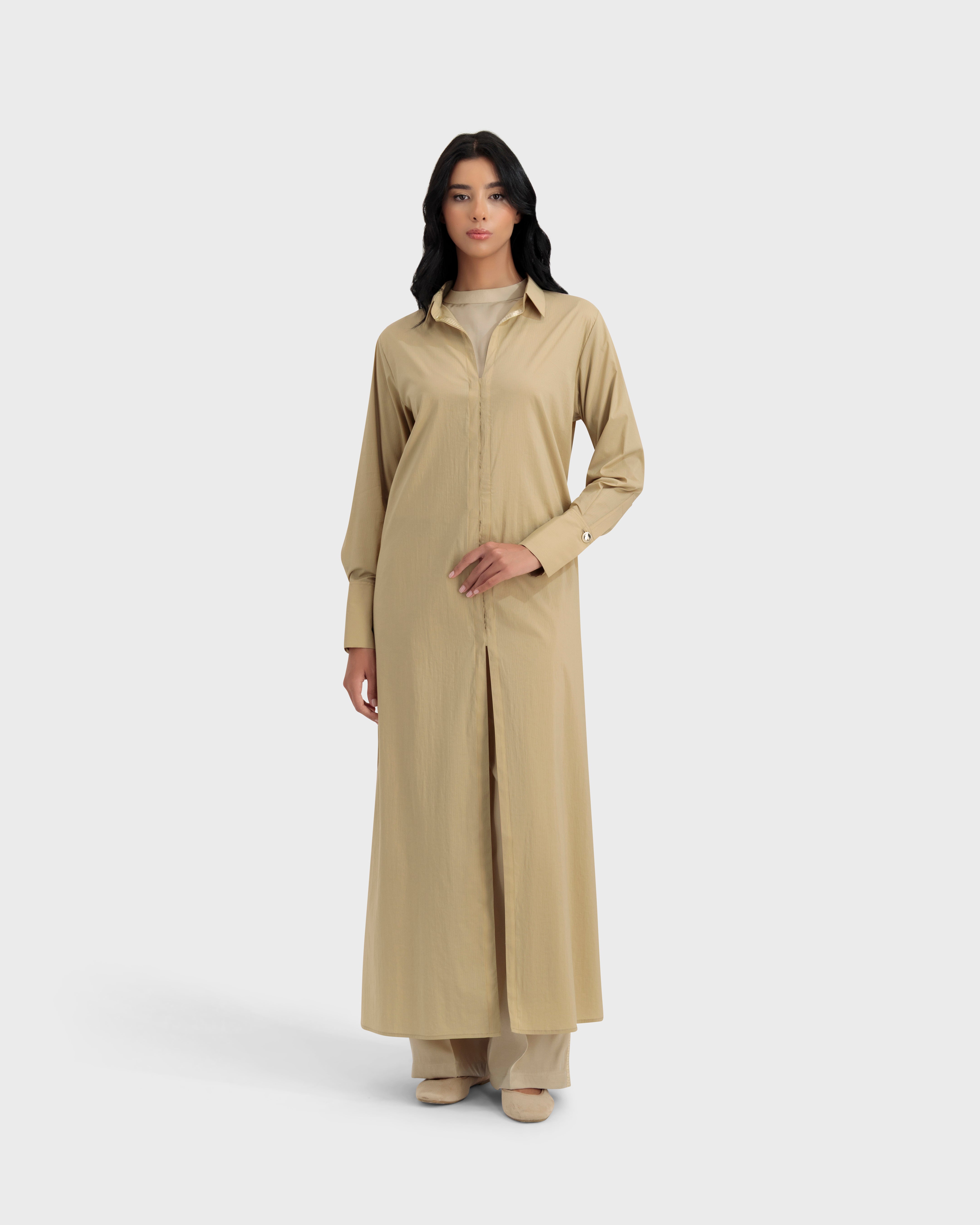 TALIA LIGHT COAT ALMOND