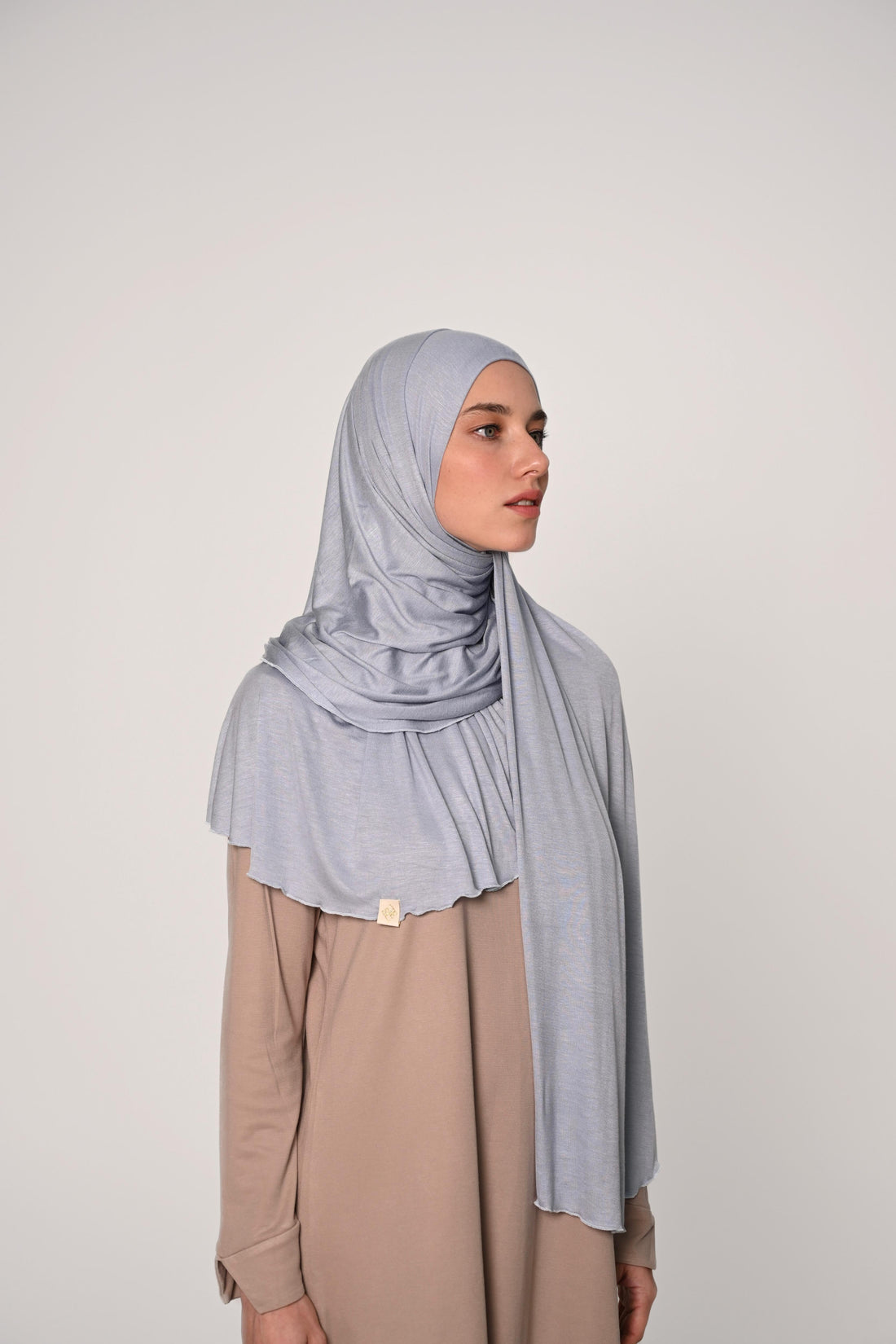 Cotton Rayon Pastel Blue