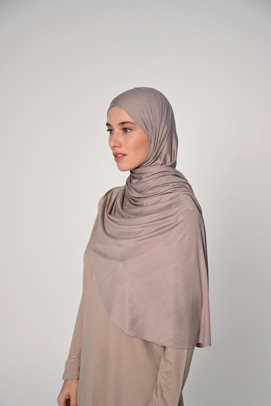 Cotton Rayon Taupe