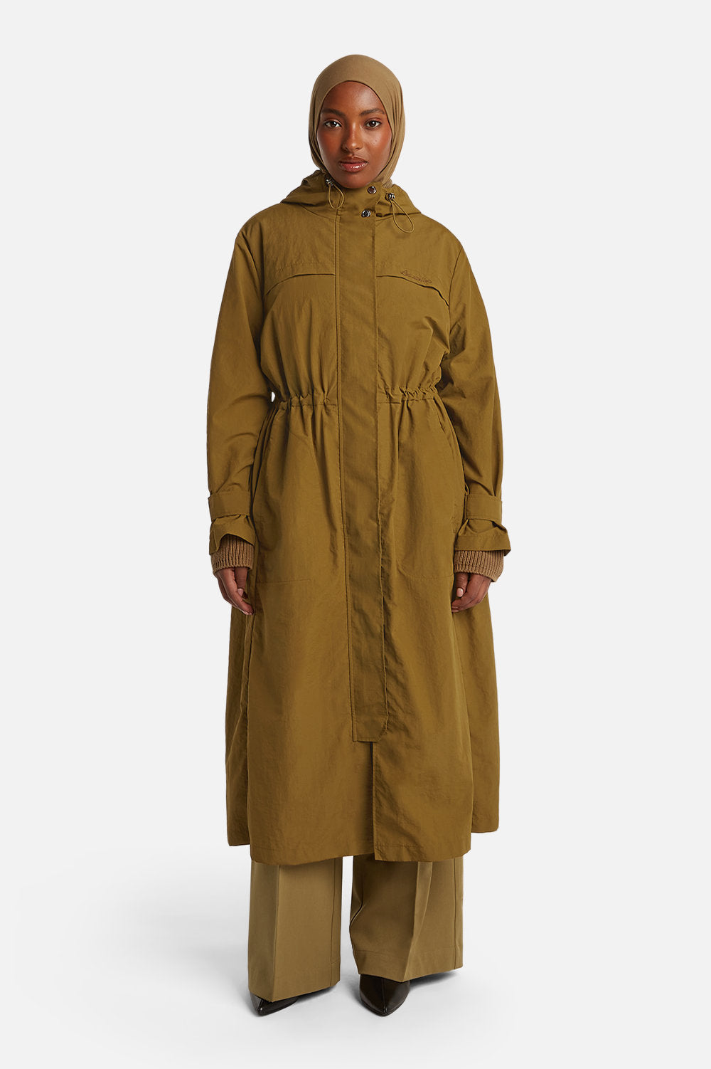 KIYARA WIND JACKET <span>DARK CAMEL</span>