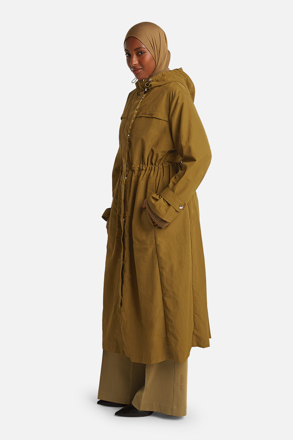 KIYARA WIND JACKET <span>DARK CAMEL</span>
