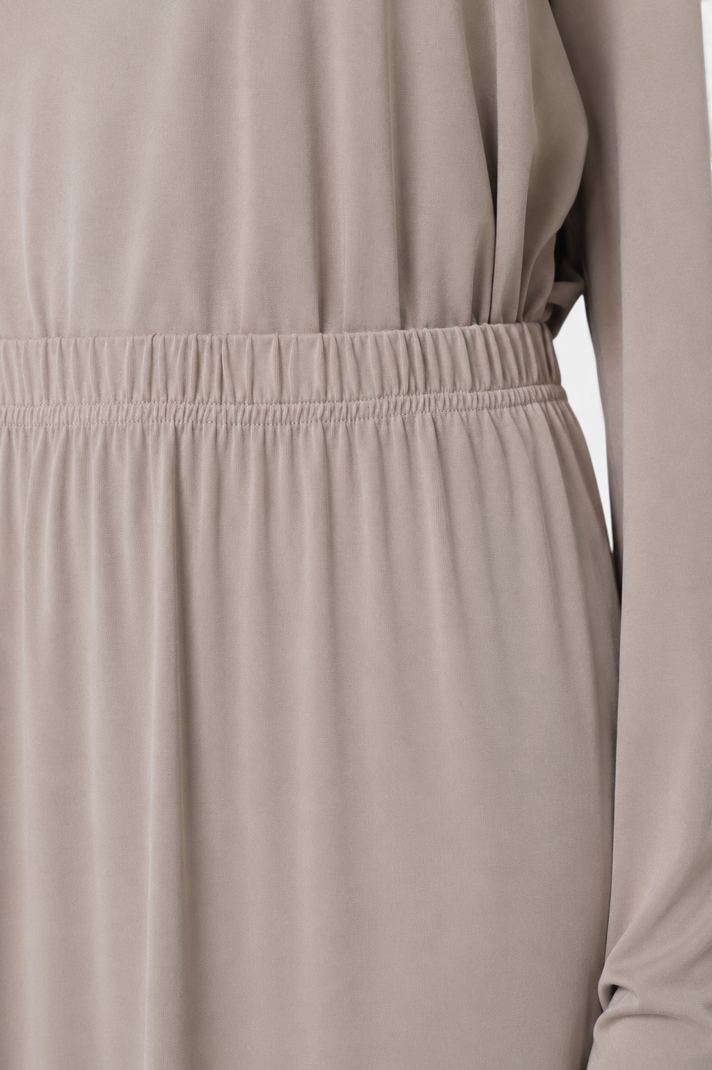 SERINE MODAL SKIRT <span>KHAKI</span>