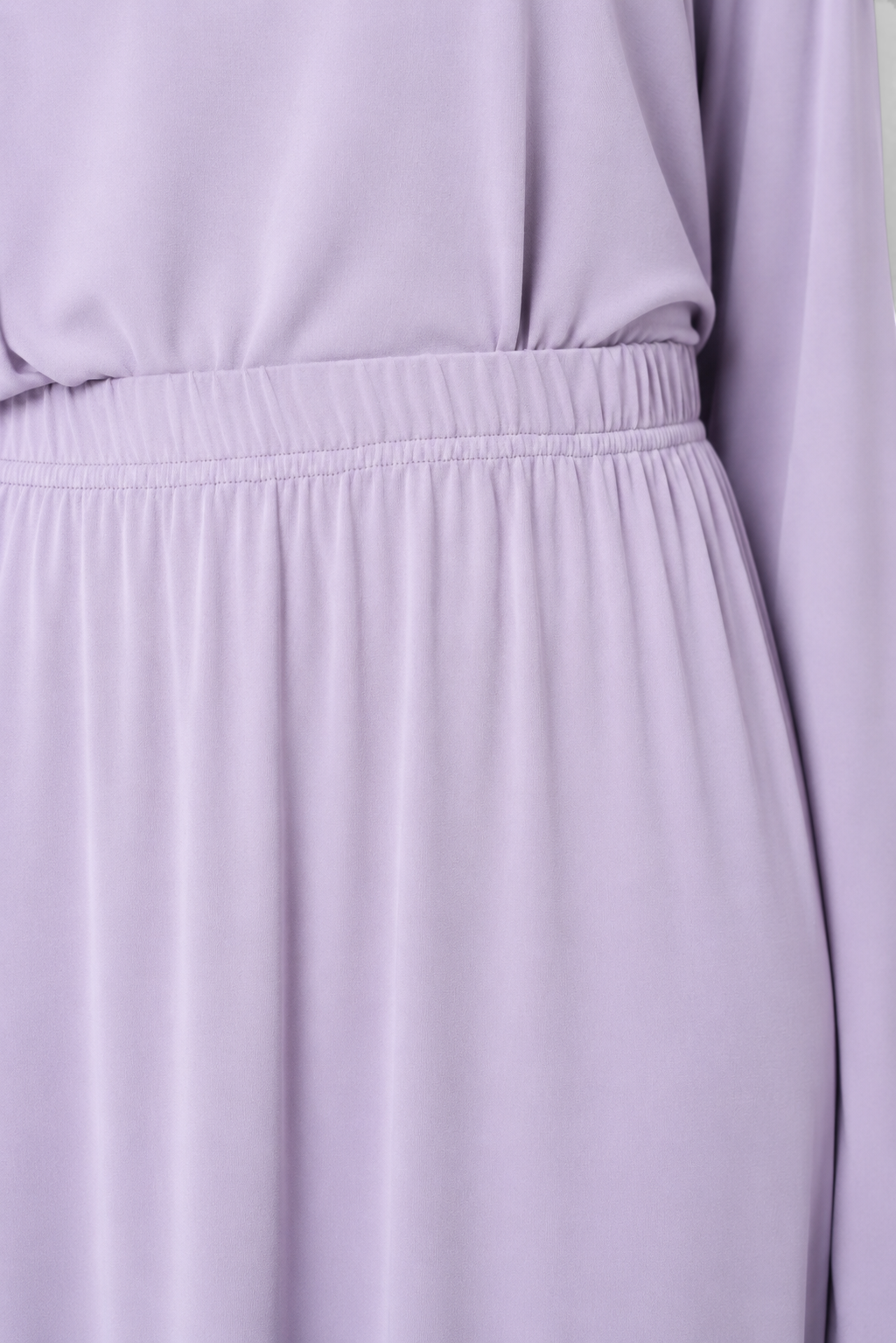 SERINE MODAL SKIRT <span>PURPLE FOG</span>