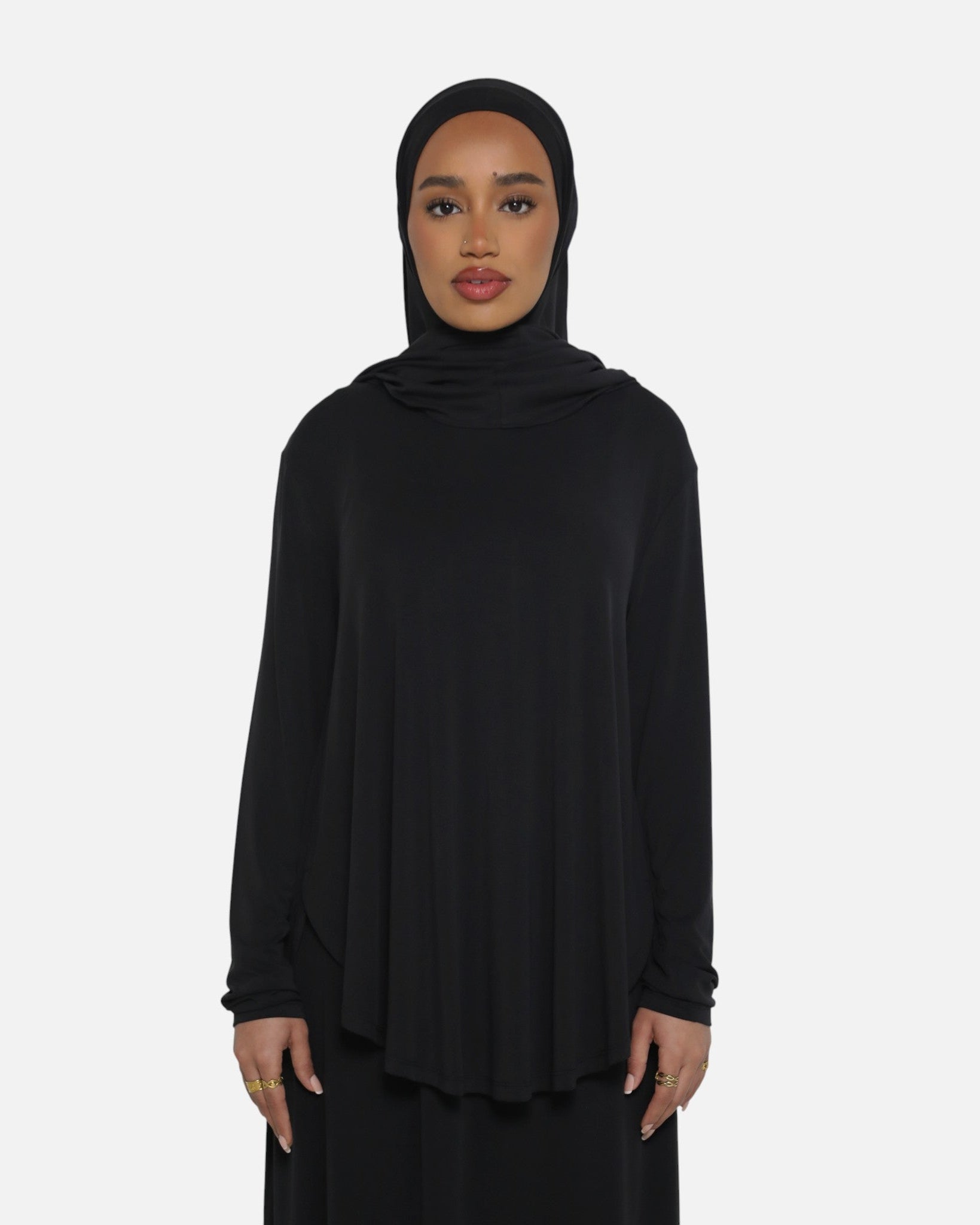 NORA MODAL LONGSLEEVE <span>BLACK</span>