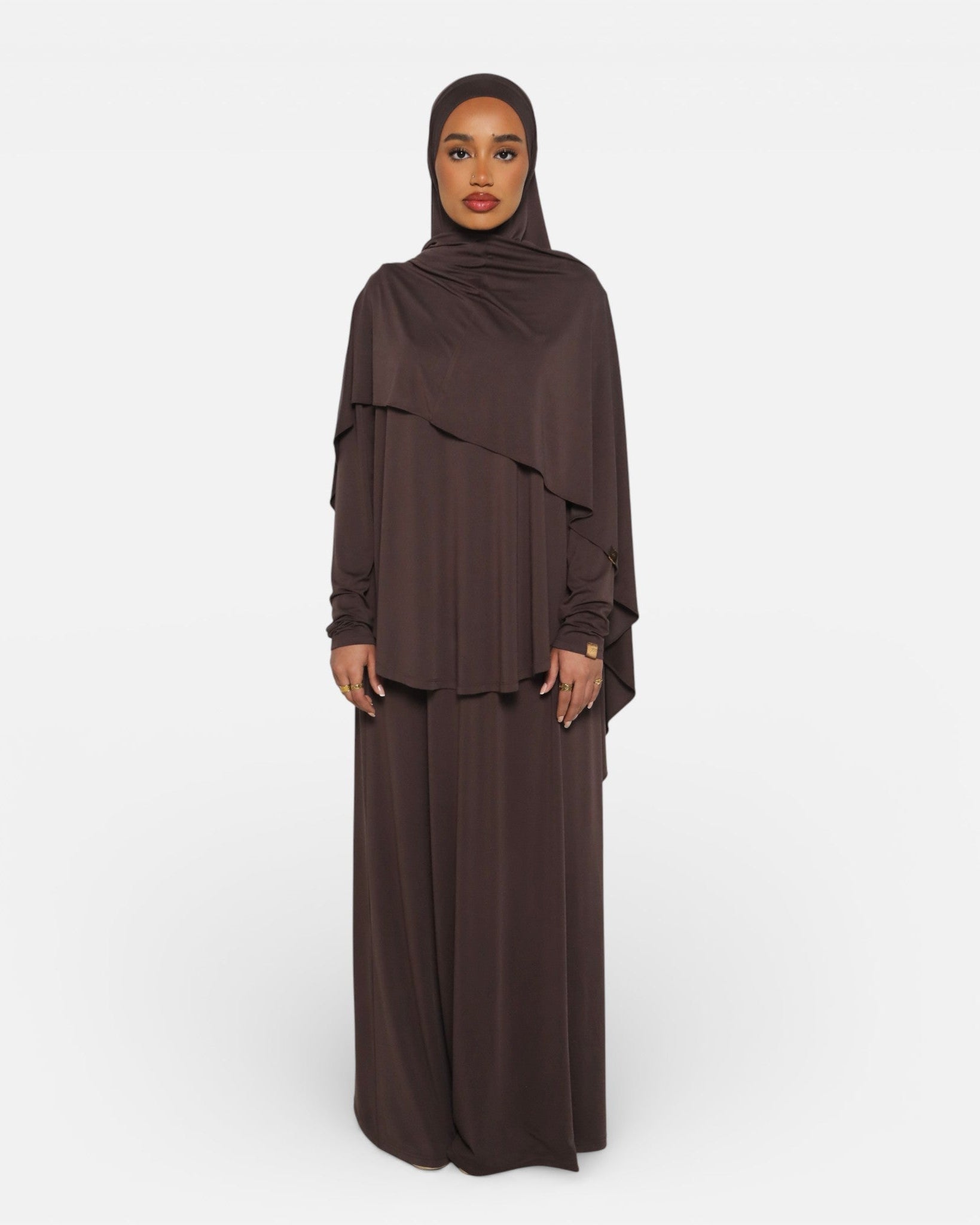 NORA MODAL LONGSLEEVE <span>CACAO BROWN</span>
