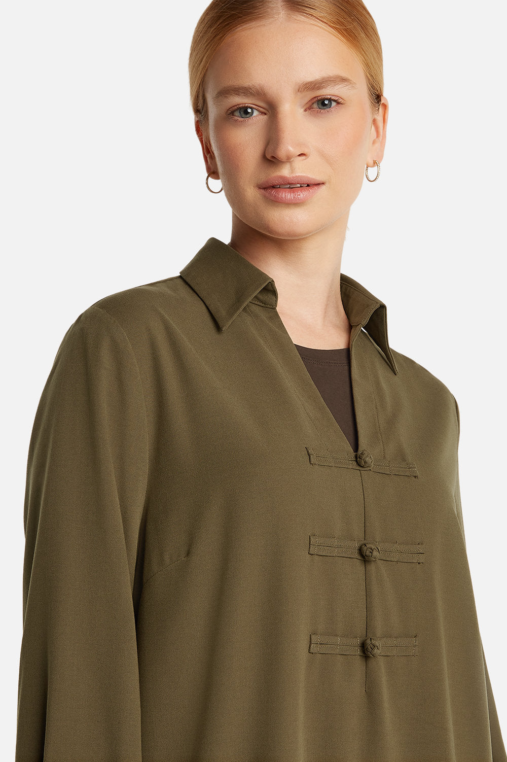 SAFA SHIRT <span>DEEP OLIVE</span>