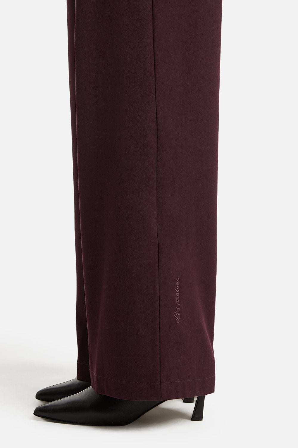 SERENA WRAP PANTS <span>DARK MULBERRY</span>