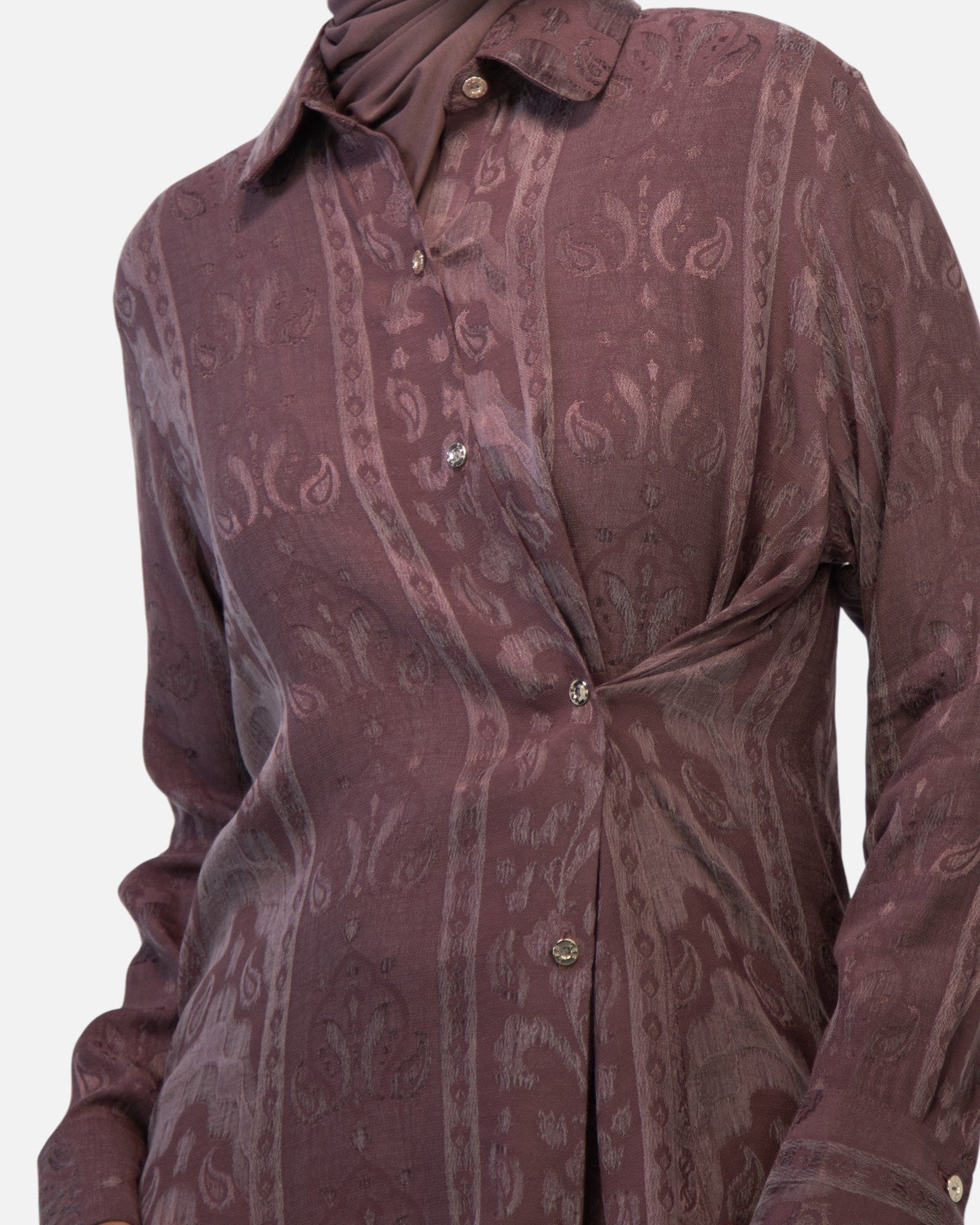 ARIA BLOUSE <span>DUSTY PLUM</span>