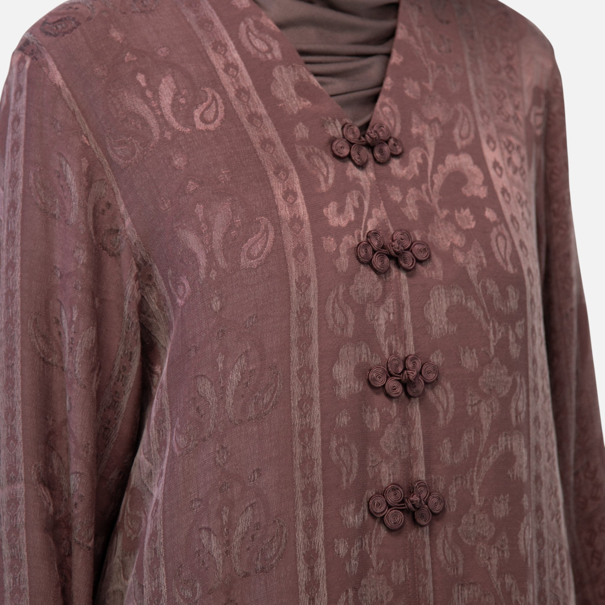 FAIROUZ DRESS <span>DUSTY PLUM</span>
