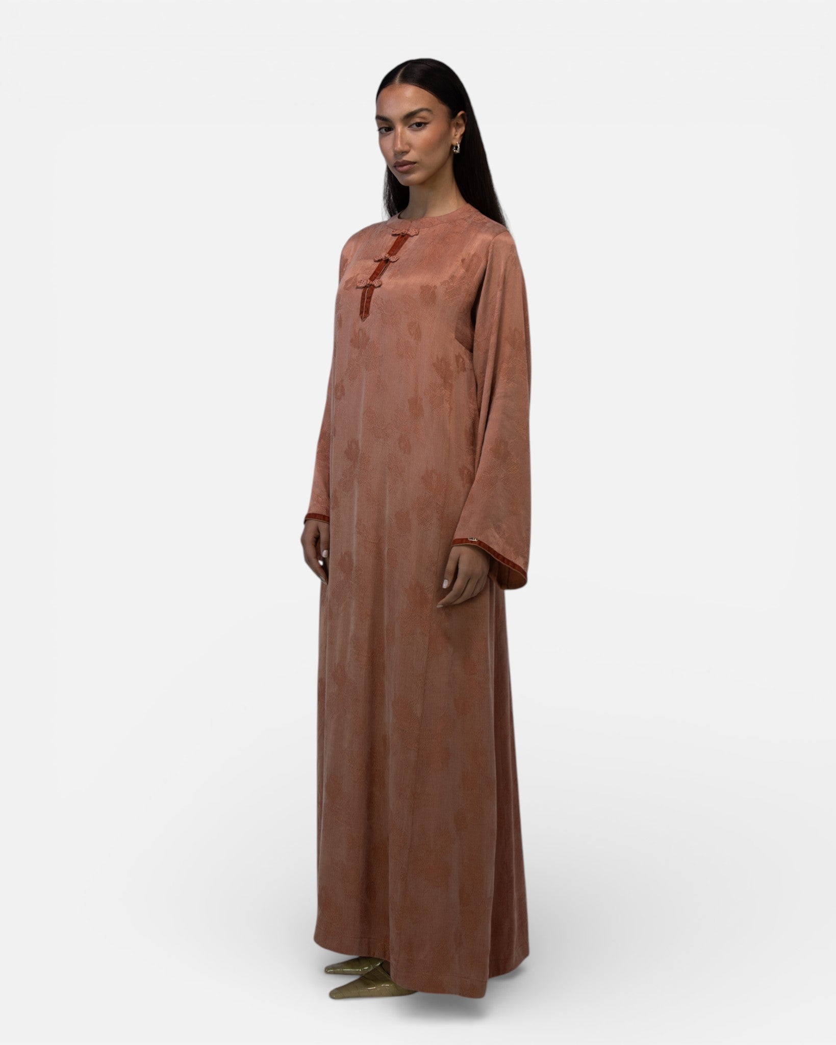 LEEN DRESS <span>CLAY ROSE</span>