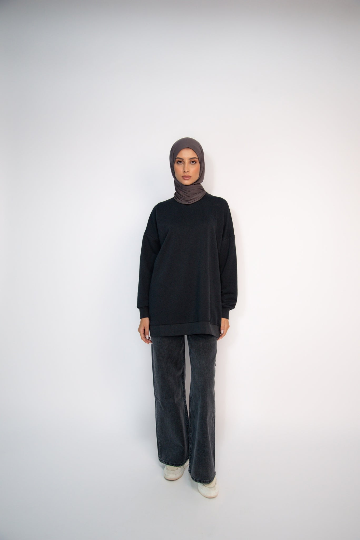 LAURA JEANS DARK GREY