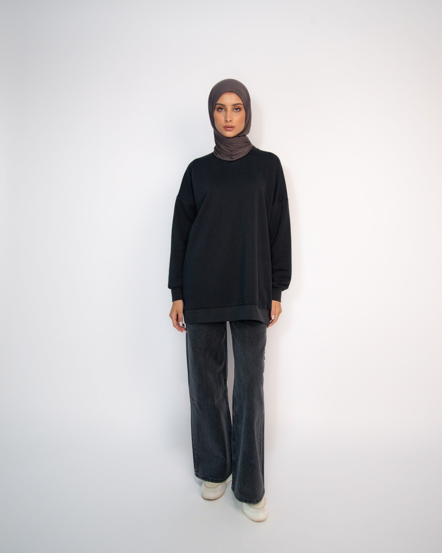 LAURA JEANS DARK GREY