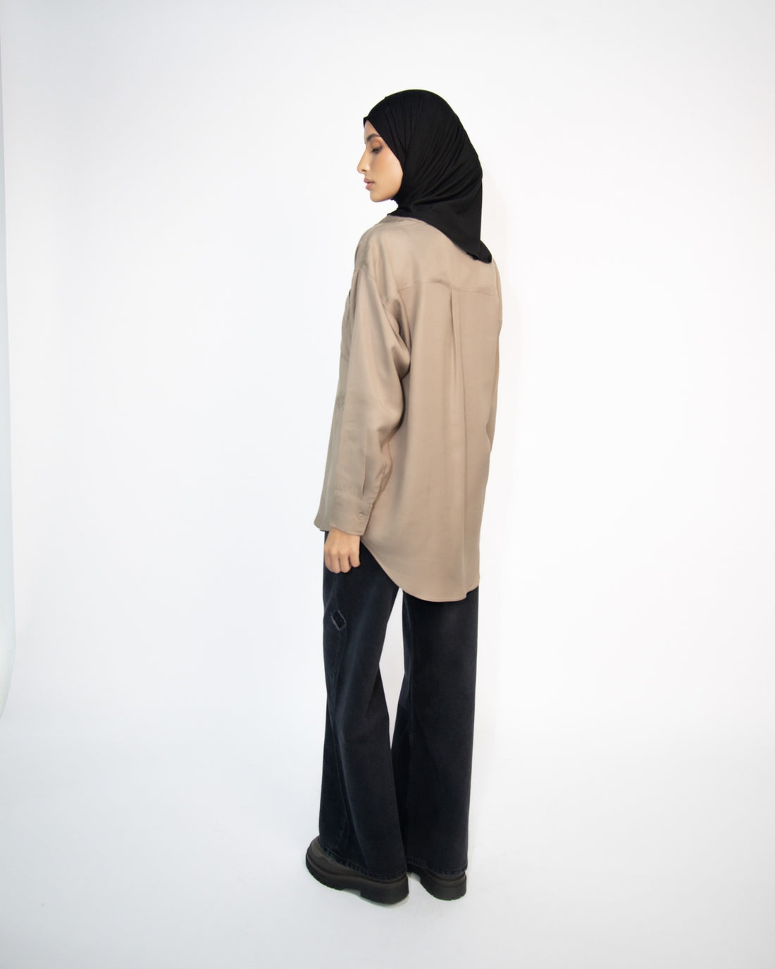 MARLY BLOUSE ASH TAUPE