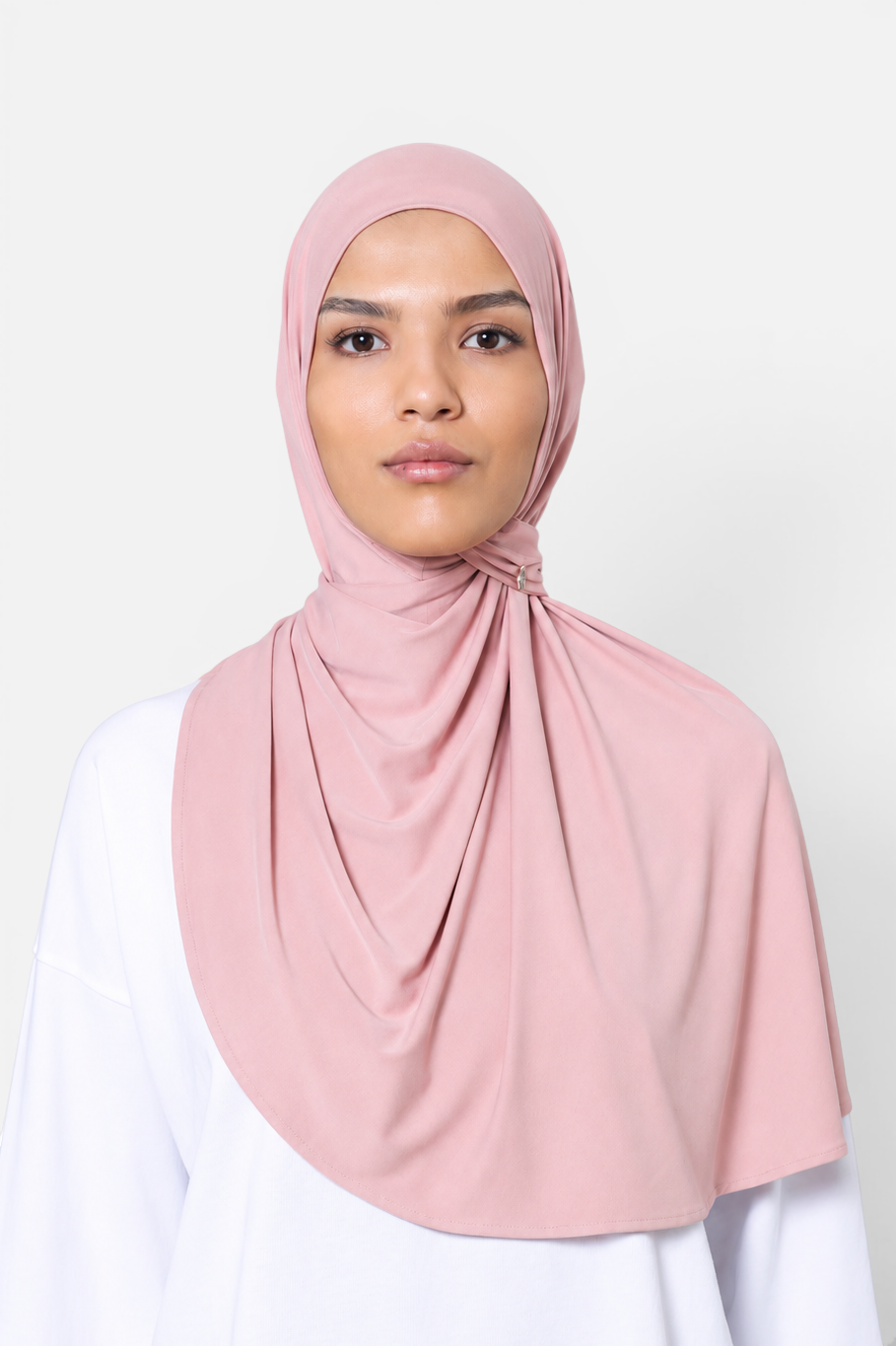 MODAL PULL ON SCARF LONG <span>DUSTY ROSE</span>