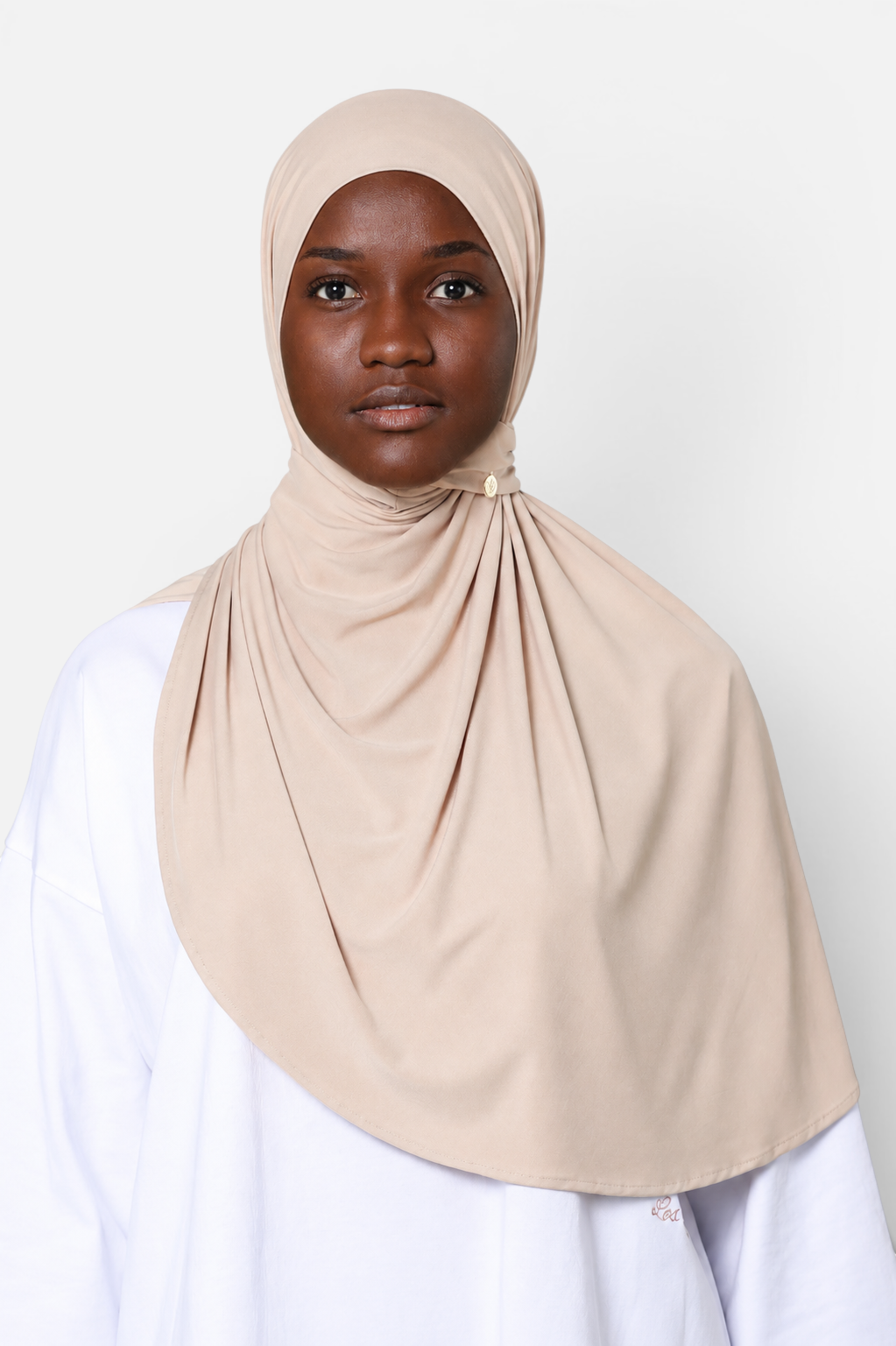 MODAL PULL ON SCARF LONG <span>GOLDEN SAND</span>
