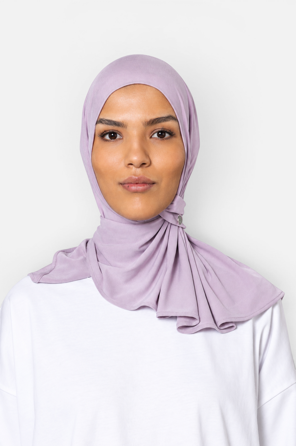 MODAL PULL ON SCARF SHORT <span>PURPLE FOG</span>