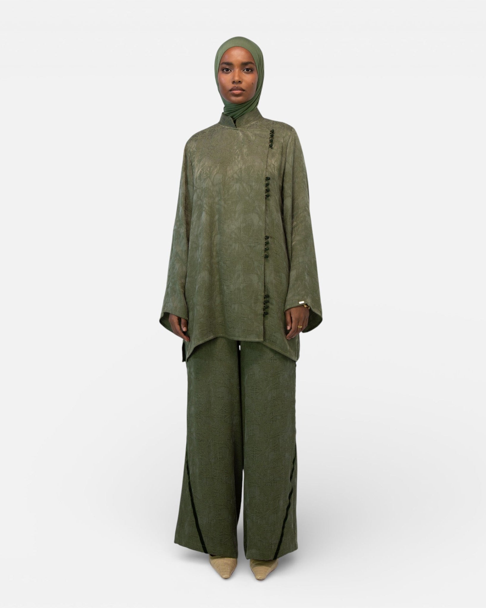 MIRAY PANTS <span>SAGE OLIVE</span>